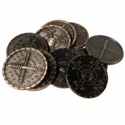 The Broken Token Accessories Broken Token - Fantasy Coins - Barbarian Copper (10)