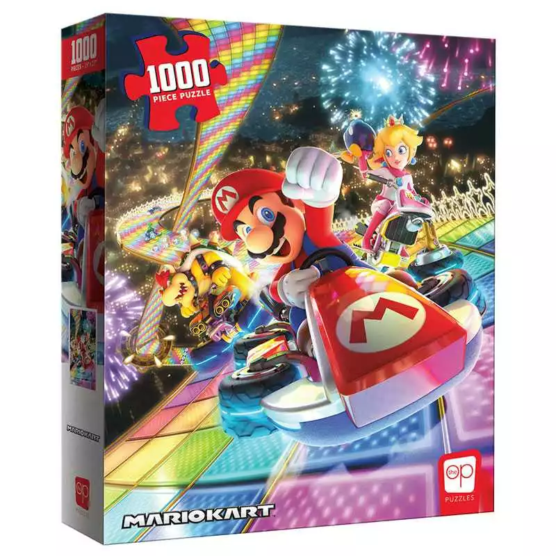 Puzzle - USAopoly - Mario Kart "Rainbow Road" (1000 Pieces) 1 Puzzle - USAopoly - Mario Kart "Rainbow Road" (1000 Pieces)