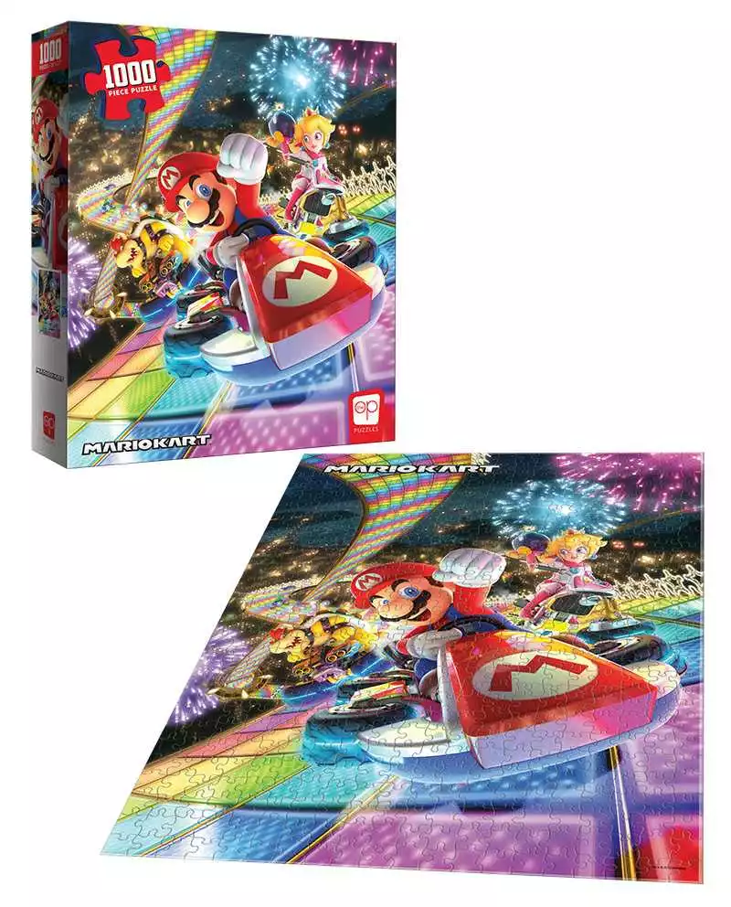 Puzzle - USAopoly - Mario Kart "Rainbow Road" (1000 Pieces) 2 Puzzle - USAopoly - Mario Kart "Rainbow Road" (1000 Pieces)