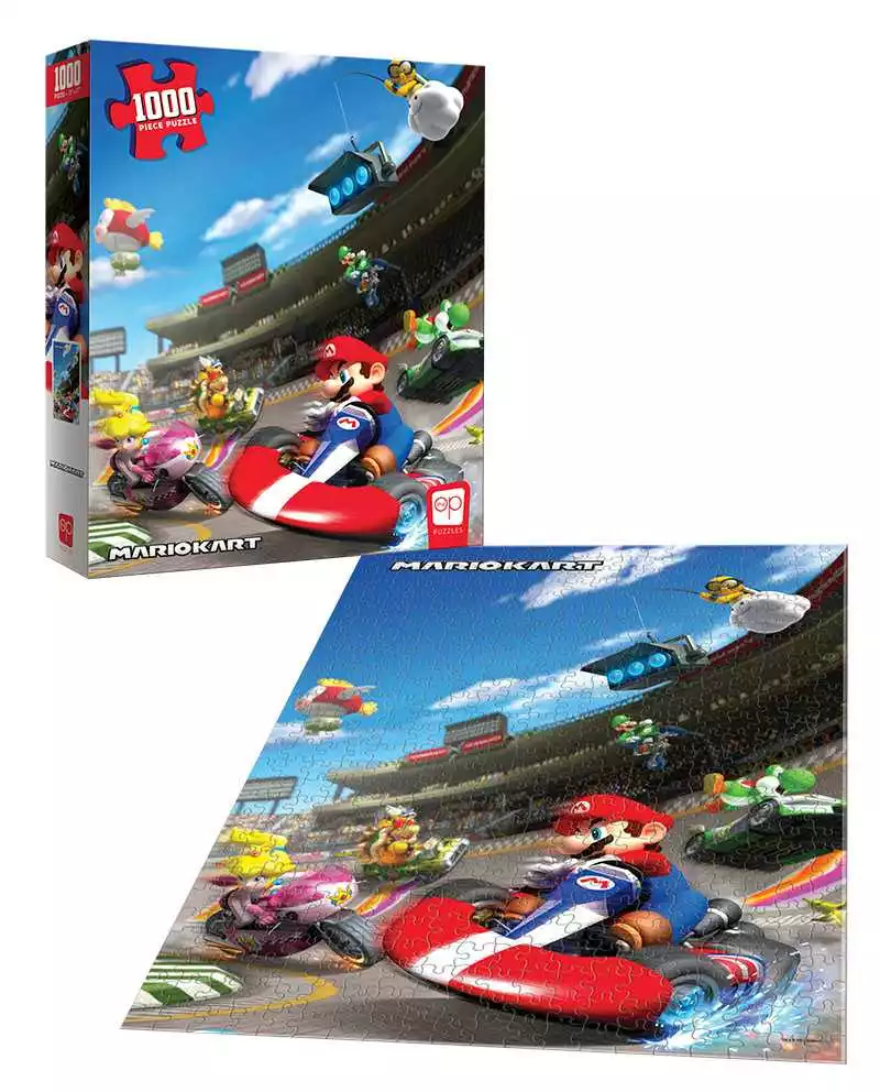 Puzzle - USAopoly - Super Mario "Mario Kart" (1000 Pieces) Jun 27-Jul 3, 2022 2 Puzzle - USAopoly - Super Mario "Mario Kart" (1000 Pieces) Jun 27-Jul 3, 2022