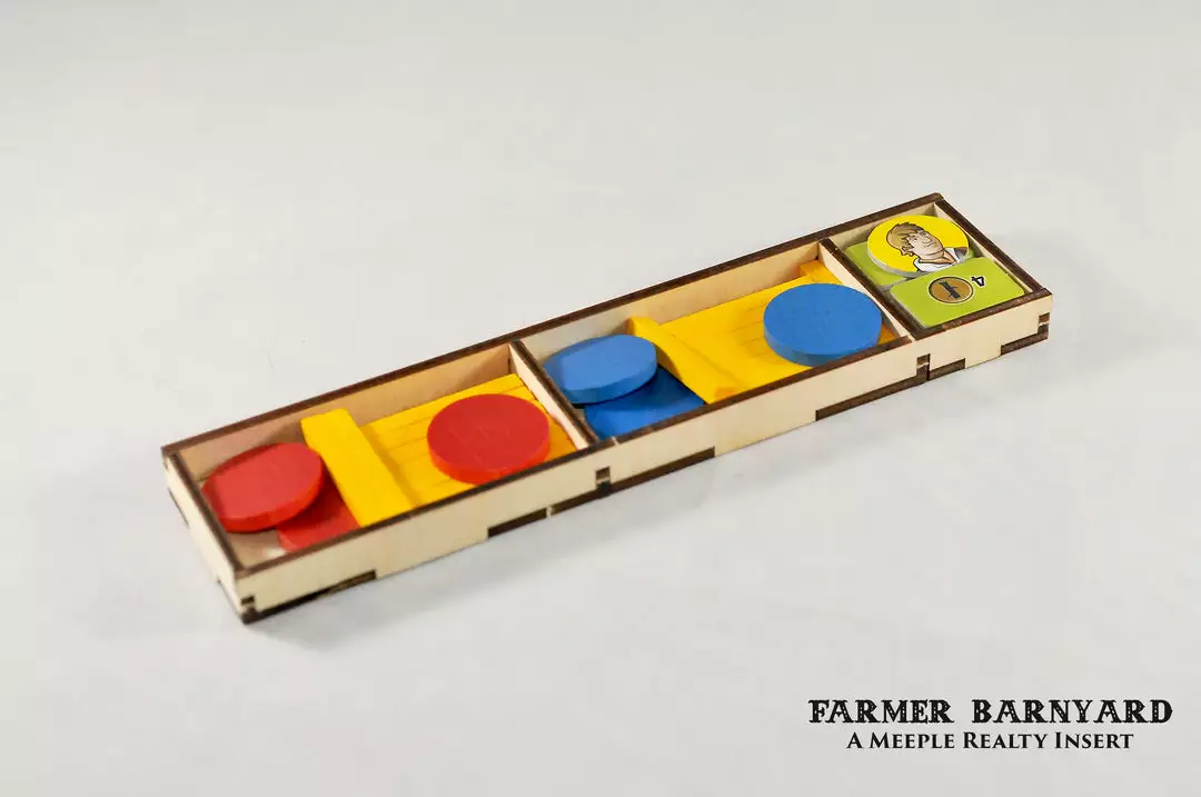 Meeple Realty - Farmer’s Barnyard (Compatible With Agricola All Creatures) 5 Meeple Realty - Farmer’s Barnyard (Compatible With Agricola All Creatures)