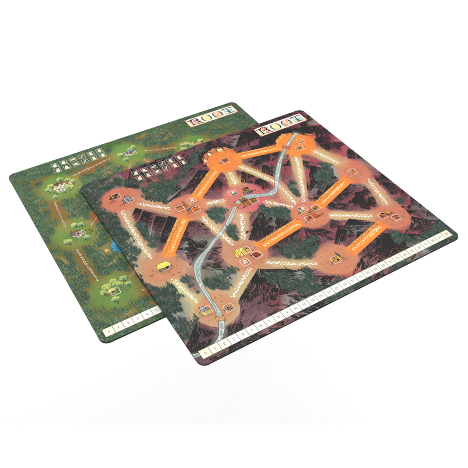 Leder Games Root: Playmat Mountain/Lake 3 Leder Games Root: Playmat Mountain/Lake