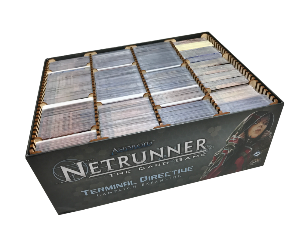 Go7 Gaming - NTD-001 Storage Solution For Netrunner: Terminal Directive 1 Go7 Gaming - NTD-001 Storage Solution For Netrunner: Terminal Directive