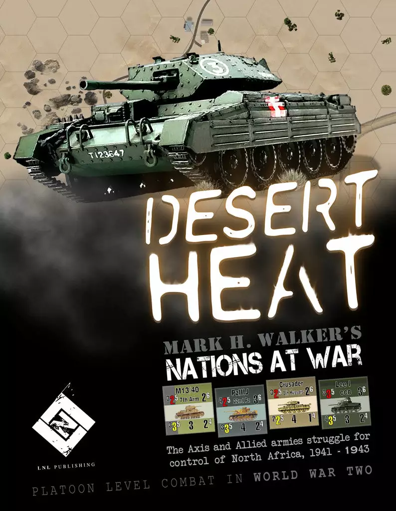 Lock 'N Load Publishing Nations At War: Desert Heat Board Games 1 Lock 'N Load Publishing Nations At War: Desert Heat Board Games
