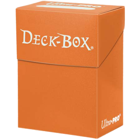 Ultra Pro Deck Box - Orange Deck Boxes 1 Ultra Pro Deck Box - Orange Deck Boxes