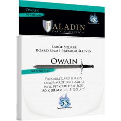 NSKN Games Jun 27-Jul 3, 2022 Paladin Card Protection - Owain (80 × 80 Mm)