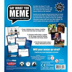 Playroom Entertainment Say What You Meme (Second Edition) Board Games