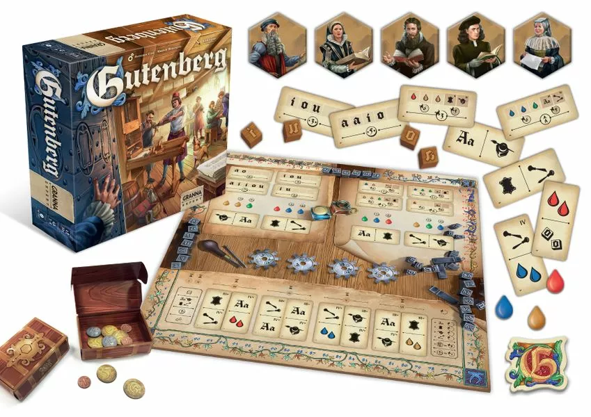 Board Games Gutenberg (Portal Games Edition) 2 Board Games Gutenberg (Portal Games Edition)