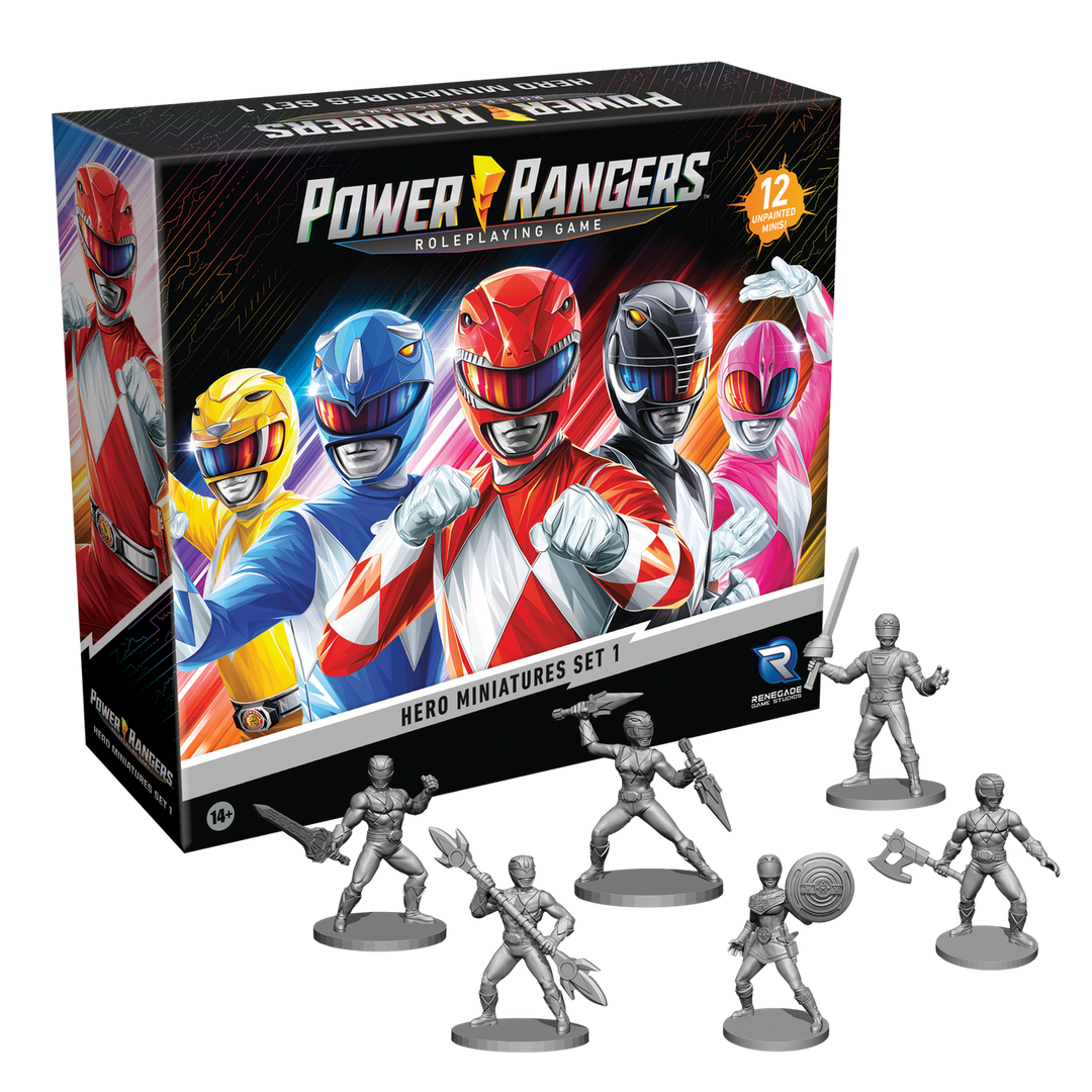 Renegade Game Studios Power Rangers: Roleplaying Game Hero Miniatures Set 1 *PRE-ORDER* Latest Pre-order 1 Renegade Game Studios Power Rangers: Roleplaying Game Hero Miniatures Set 1 *PRE-ORDER* Latest Pre-order