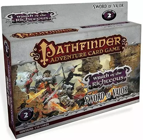 Paizo Publishing Board Games Pathfinder Adventure Card Game: Wrath Of The Righteous Adventure Deck 2 - Sword Of Valor