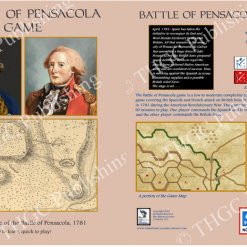 The Historical Game Company Battle Of Pensacola 1781 Board Games