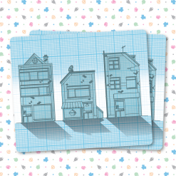 Octoraffe Games Brick & Mortar: Promo Starting Stores Board Games