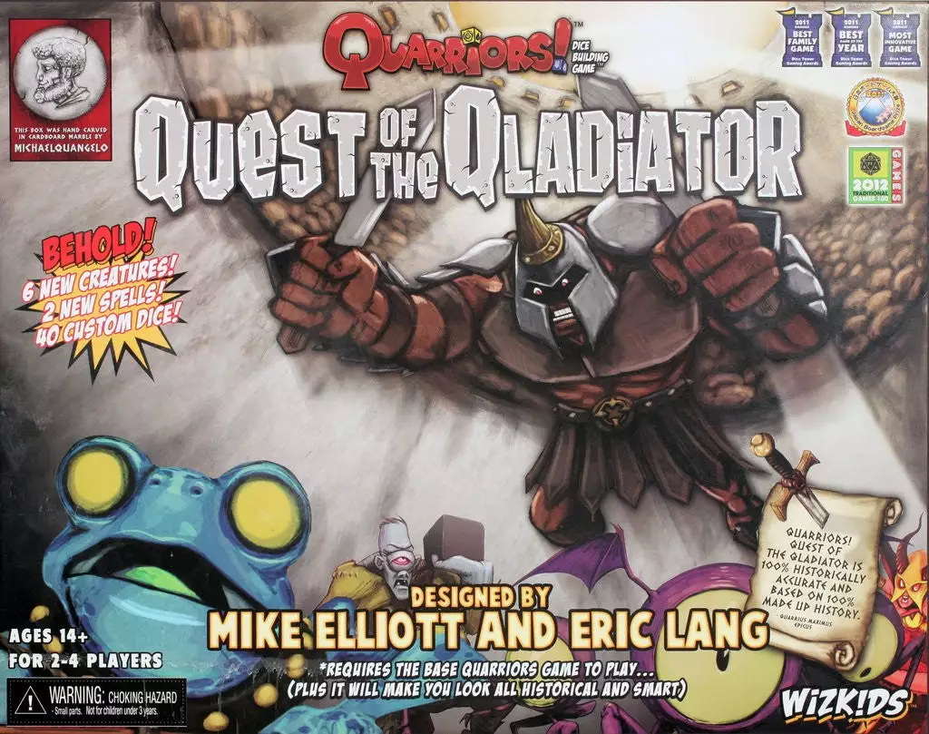 WizKids Games Quarriors! Quest Of The Qladiator 1 WizKids Games Quarriors! Quest Of The Qladiator