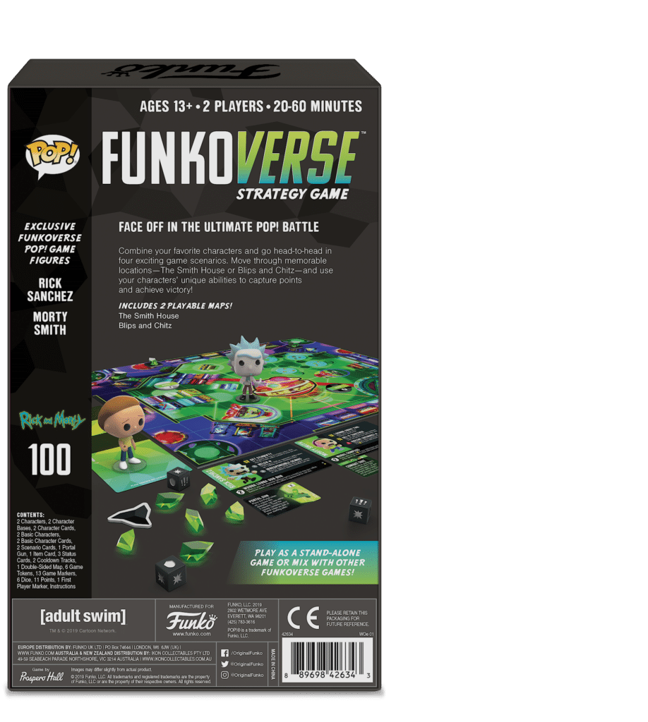 Funko Games Funkoverse - Rick & Morty Expandalone 2 Funko Games Funkoverse - Rick & Morty Expandalone