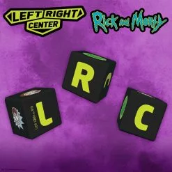 The Op Left Right Center: Rick And Morty Dice Game Board Games
