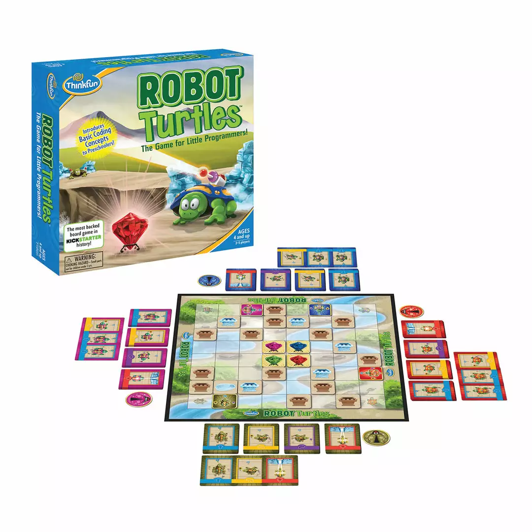 ThinkFun Board Games Robot Turtles 2 ThinkFun Board Games Robot Turtles