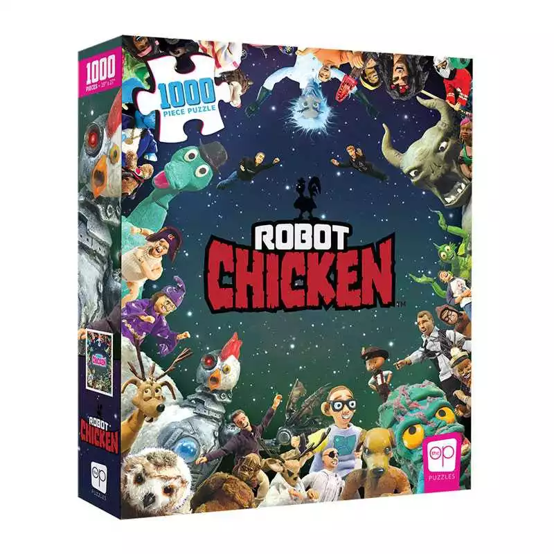 Puzzle - USAopoly - Robot Chicken “It Was Only A Dream” (1000 Pieces) All Sale Items 1 Puzzle - USAopoly - Robot Chicken “It Was Only A Dream” (1000 Pieces) All Sale Items