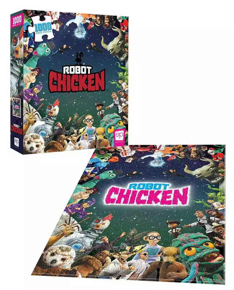 Puzzle - USAopoly - Robot Chicken “It Was Only A Dream” (1000 Pieces) All Sale Items 2 Puzzle - USAopoly - Robot Chicken “It Was Only A Dream” (1000 Pieces) All Sale Items