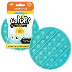 FoxMind Go Pop! Roundo Special Edition 32: Glitter Turquoise Best Selling Children Games