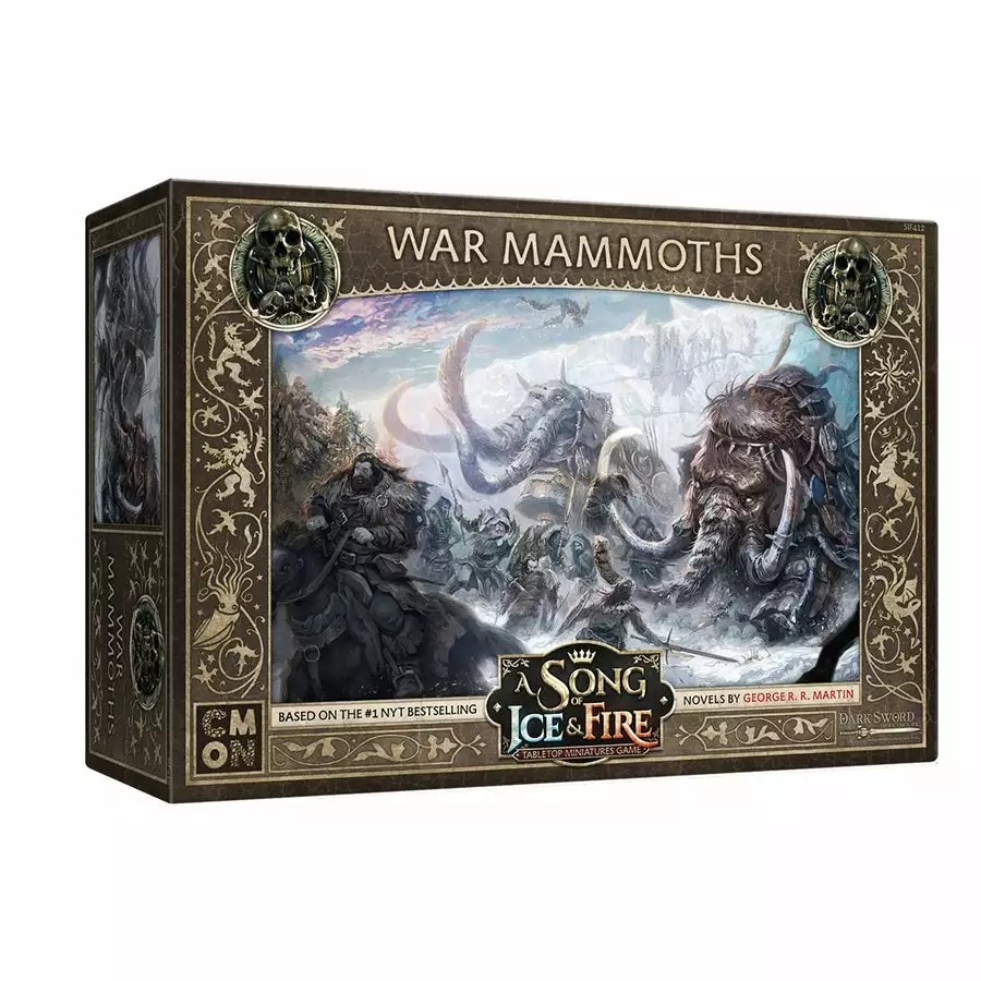 CMON Limited Board Games A Song Of Ice & Fire: Tabletop Miniatures Game - War Mammoths 1 CMON Limited Board Games A Song Of Ice & Fire: Tabletop Miniatures Game - War Mammoths