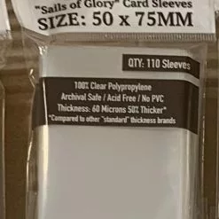 May 30-Jun 5, 2022 Sleeve Kings - Sails Of Glory (110 Pack)