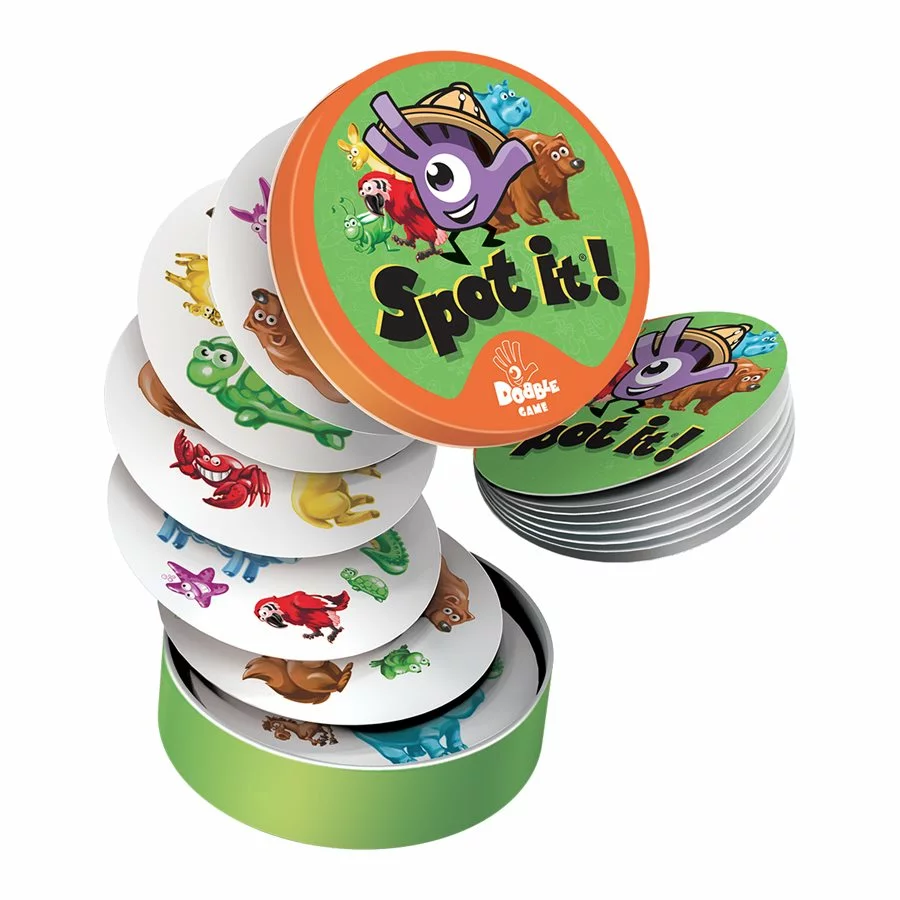 Blue Orange Games Board Games Spot It Jr.! Animals 2 Blue Orange Games Board Games Spot It Jr.! Animals