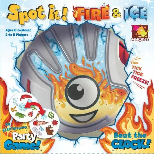 Asmodee Spot It! Fire & Ice Board Games 1 Asmodee Spot It! Fire & Ice Board Games