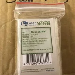 Jun 13-19, 2022 SWAN Sleeves - Card Sleeves (41 X 63 Mm) - 100 Pack, Thick Sleeves