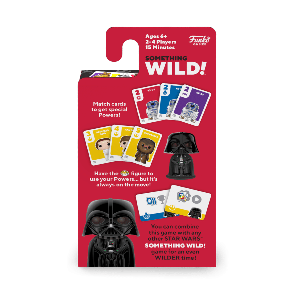 Funko Games Something Wild! Star Wars Original Trilogy Card: Darth Vader Game Board Games 2 Funko Games Something Wild! Star Wars Original Trilogy Card: Darth Vader Game Board Games