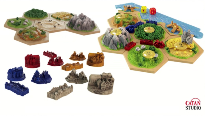 Catan Studio Board Games CATAN: 3D Edition 4 Catan Studio Board Games CATAN: 3D Edition
