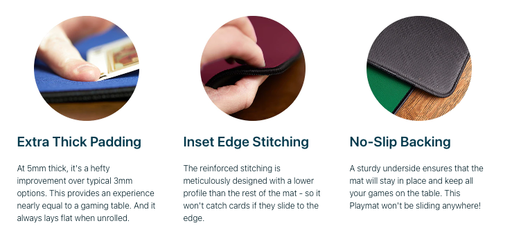 BoardGameTables.com Board Game Playmat (Green) (Small) 3 BoardGameTables.com Board Game Playmat (Green) (Small)