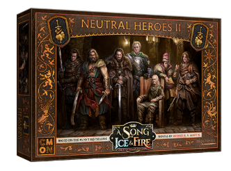 CMON Limited Board Games A Song Of Ice & Fire: Tabletop Miniatures Game - Neutral Heroes II 1 CMON Limited Board Games A Song Of Ice & Fire: Tabletop Miniatures Game - Neutral Heroes II