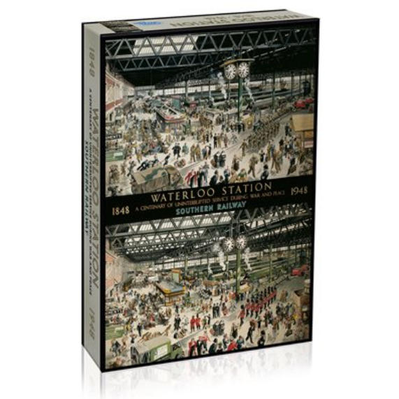 Puzzle - Gibsons - Waterloo Station (1000 Pieces) 1 Puzzle - Gibsons - Waterloo Station (1000 Pieces)