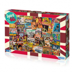 Puzzle - Gibsons - Spirit Of The 60s (1000 Pieces) All Sale Items