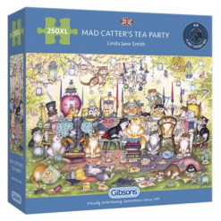 Puzzle - Gibsons - Mad Catter's Tea Party (250XL Pieces) Jun 13-19, 2022