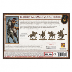 CMON Limited A Song Of Ice & Fire: Tabletop Miniatures Game - Bloody Mummer Zorse Riders