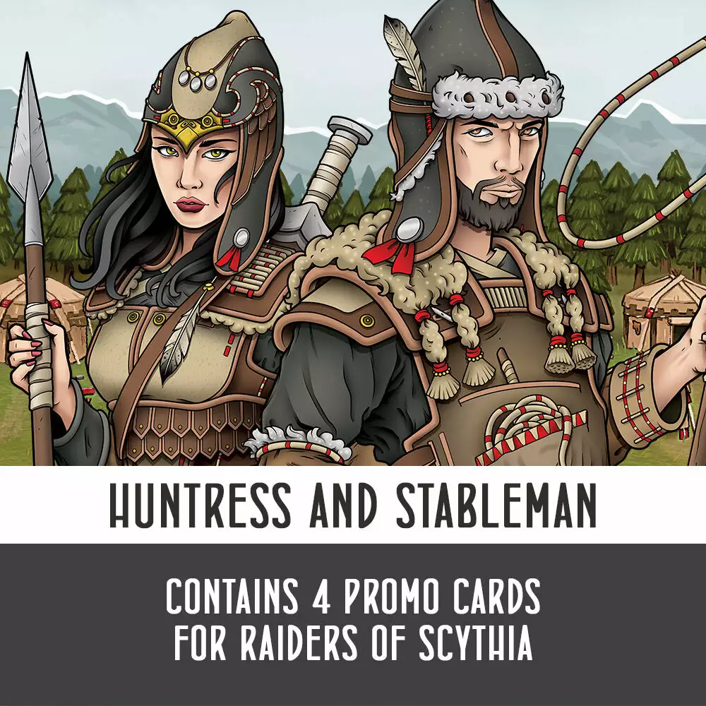 Garphill Games Board Games Raiders Of Scythia: Huntress & Stableman 2 Garphill Games Board Games Raiders Of Scythia: Huntress & Stableman
