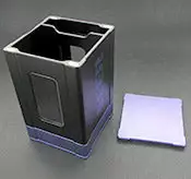 (Unknown) Seer Deluxe Deck Box: Purple Deck Boxes