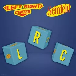 The Op Left Right Center: Seinfeld Dice Game Board Games