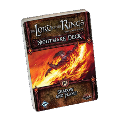 Fantasy Flight Games The Lord Of The Rings: The Card Game - Nightmare Deck: Shadow And Flame