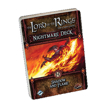 Fantasy Flight Games The Lord Of The Rings: The Card Game - Nightmare Deck: Shadow And Flame 1 Fantasy Flight Games The Lord Of The Rings: The Card Game - Nightmare Deck: Shadow And Flame