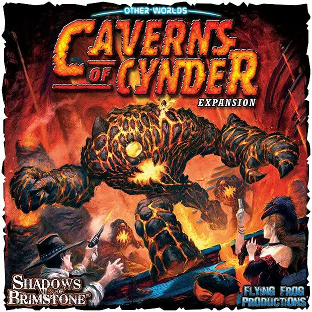 Flying Frog Productions Board Games Shadows Of Brimstone: Caverns Of Cynder Expansion 1 Flying Frog Productions Board Games Shadows Of Brimstone: Caverns Of Cynder Expansion