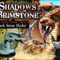 Flying Frog Productions Board Games Shadows Of Brimstone: Dark Stone Hydra XL Enemy Pack