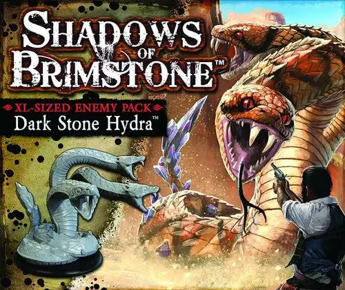 Flying Frog Productions Board Games Shadows Of Brimstone: Dark Stone Hydra XL Enemy Pack 1 Flying Frog Productions Board Games Shadows Of Brimstone: Dark Stone Hydra XL Enemy Pack