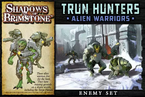 Flying Frog Productions Shadows Of Brimstone: Trun Hunters Enemy Set 1 Flying Frog Productions Shadows Of Brimstone: Trun Hunters Enemy Set