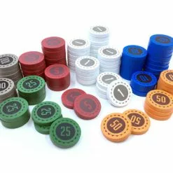 MeepleSource 100-Piece Small Set Of Money Discs