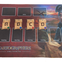 Thunderworks Games Jun 27-Jul 3, 2022 Cartographers - Playmat (Red)