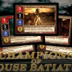 (Unknown) Spartacus: Champions Of House Batiatus Card Set Board Games
