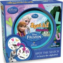 Blue Orange Games Spot It! Alphabet: Frozen