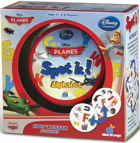 Blue Orange Games Board Games Spot It! Alphabet: Planes 1 Blue Orange Games Board Games Spot It! Alphabet: Planes